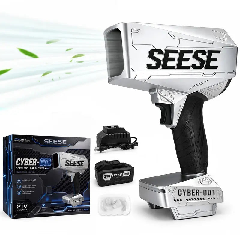 Ultra-Powerful Cordless Turbo Blower with 2000g Extreme Thrust Force