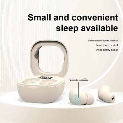 Ultra-Mini Invisible Sleep Earbuds — Zero Pressure for Side Sleepers & Instant Noise Blocking