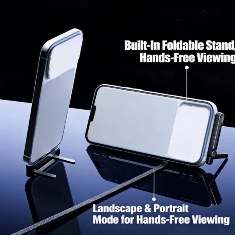 2-in-1 240W Fast Charging Cable with Foldable Phone Stand
