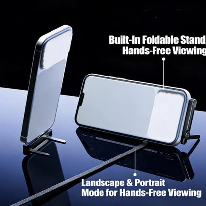 2-in-1 240W Fast Charging Cable with Foldable Phone Stand