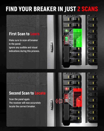 Locate Correct Breakers Instantly with Precision Digital Circuit Finder