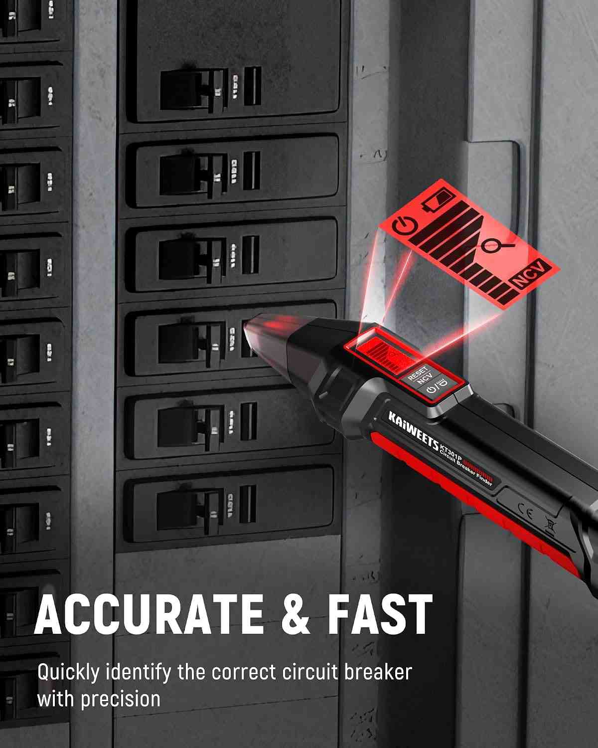 Locate Correct Breakers Instantly with Precision Digital Circuit Finder