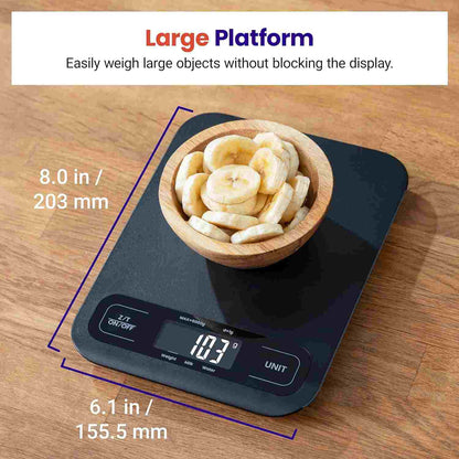 Smart Nutrition Food Scale with Real-Time App Macro Tracking