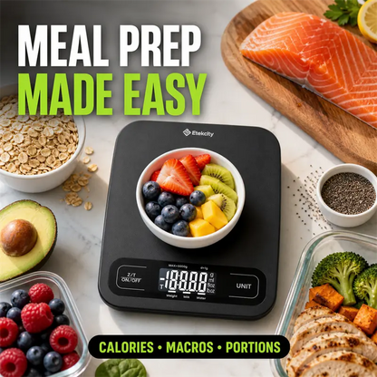 Smart Nutrition Food Scale with Real-Time App Macro Tracking