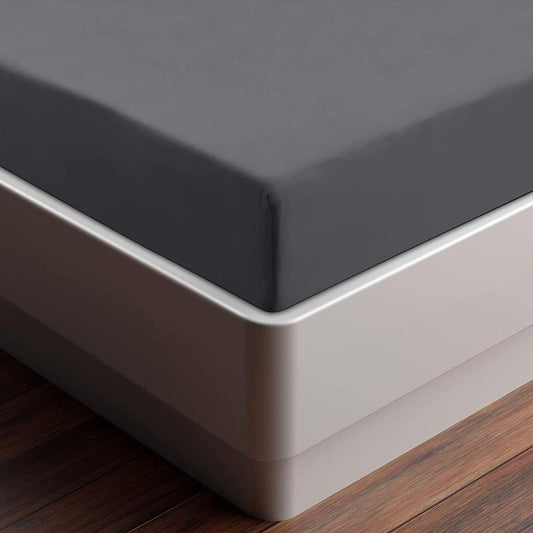 Extra Deep Fitted Sheet 40cm – Soft Microfiber Bed Sheet (Sheet Only)