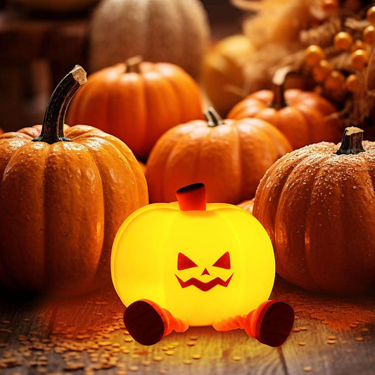 Spooky Halloween Pumpkin LED Lantern