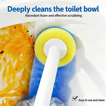 Disposable Toilet Cleaning Wand System with Pre-Loaded Refills