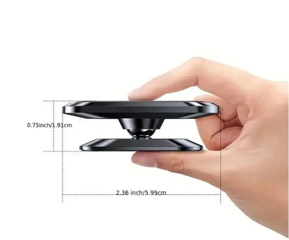 N52 Magnetic Car Phone Mount: Ultra-Strong Hold & 360° One-Hand Drive